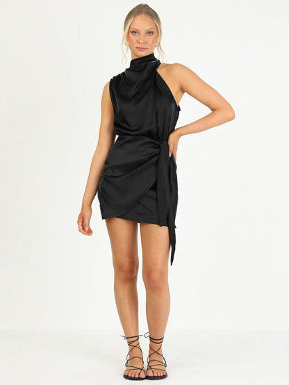 Robe hippie chic satin