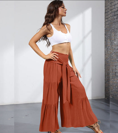 Pantalon hippie chic sculptant