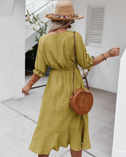 Robe bohème style hippie