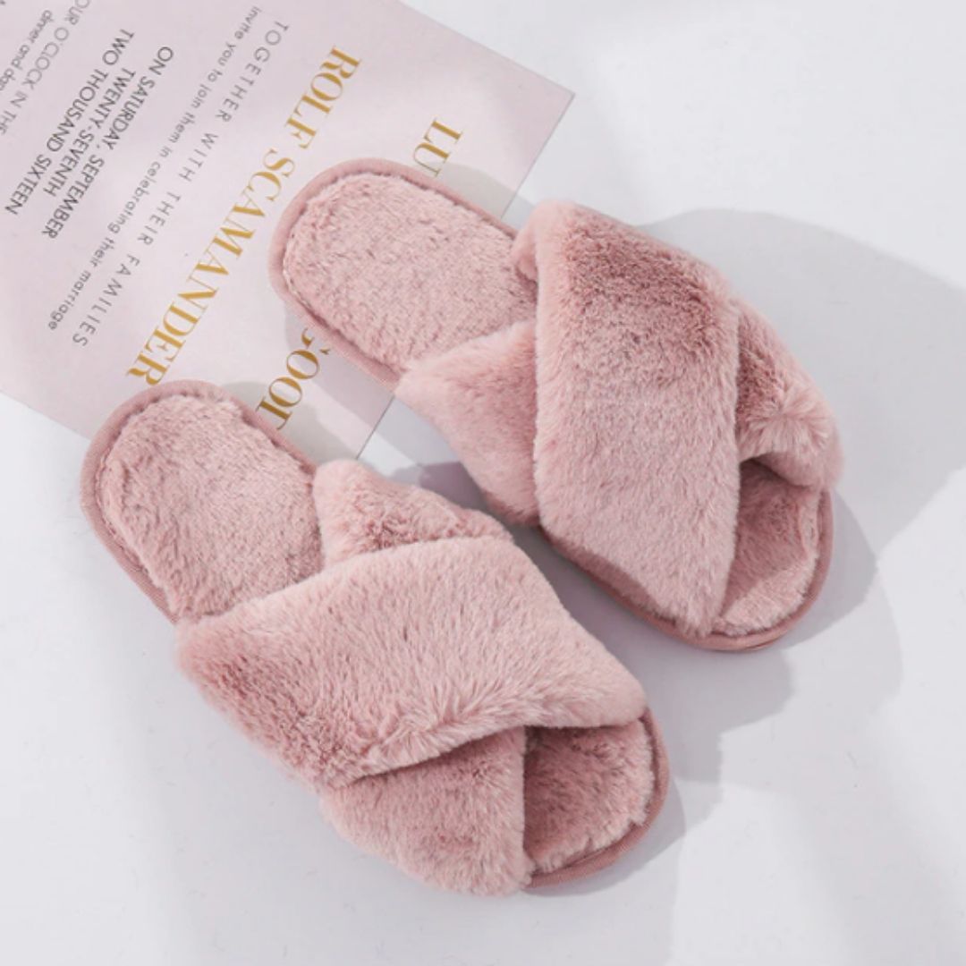 Pantoufles fourrure Alice