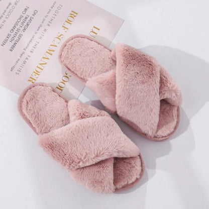 Pantoufles fourrure Alice