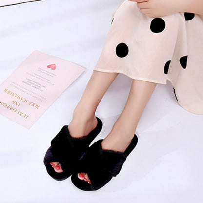 Pantoufles fourrure Alice