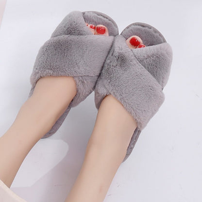 Pantoufles fourrure Alice