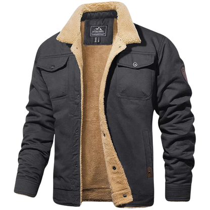 ArcticForge™ | Veste d'hiver doublée en fourrure de teddy