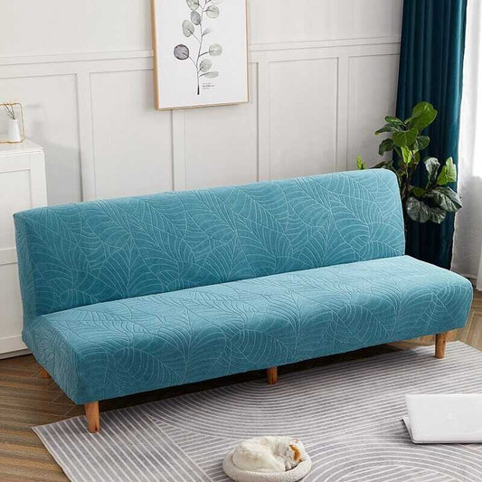 Housse pour canapé clic clac - Housse pour clic clac imperméable bleu ciel
