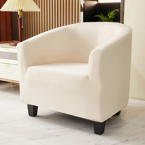 Housse de Fauteuil Beige