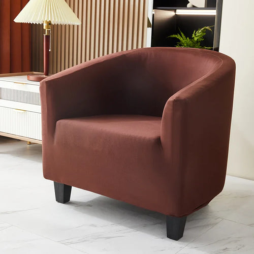 Housse de Fauteuil Brun