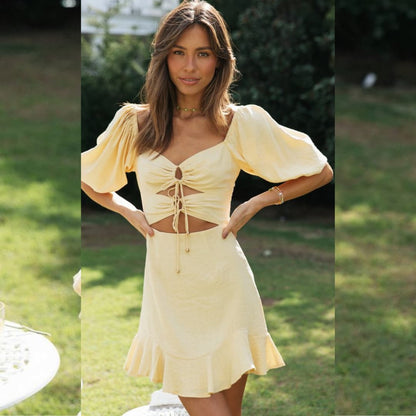 Robe courte dos nu Chloé