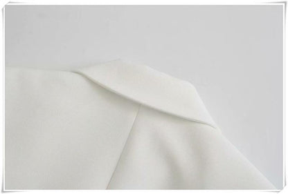 Robe dos nu inspiration blazer