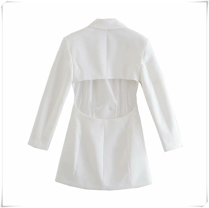 Robe dos nu inspiration blazer