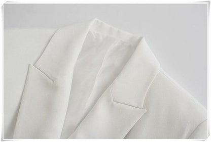 Robe dos nu inspiration blazer