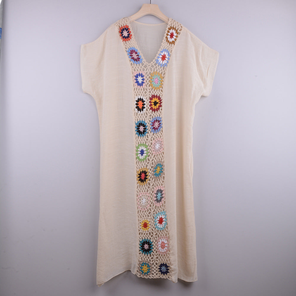 Robe longue de plage