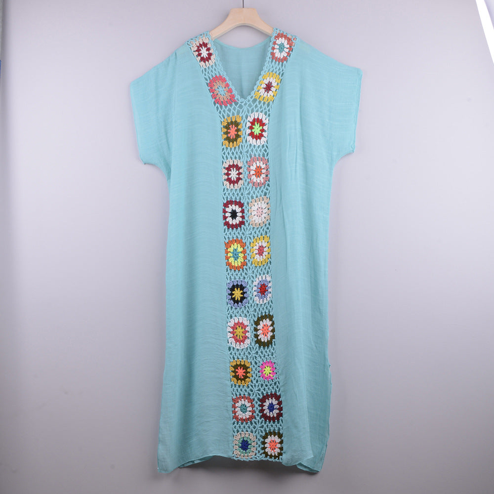 Robe longue de plage