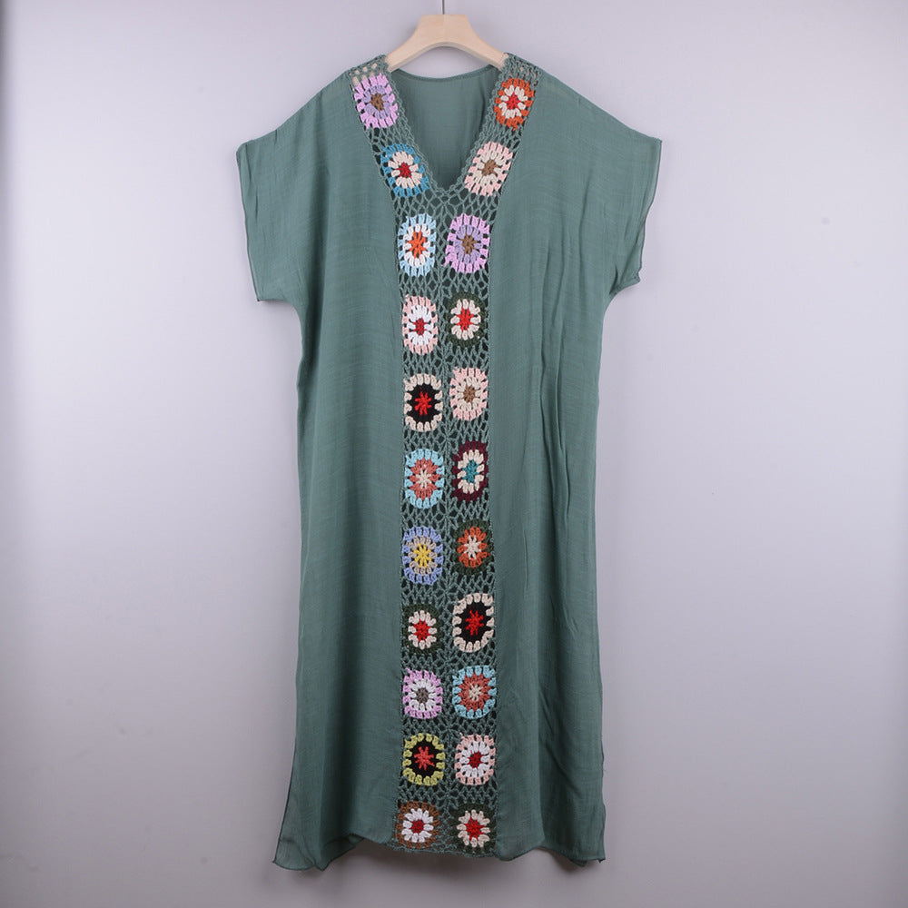 Robe longue de plage