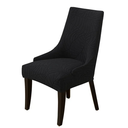 Housse Chaise Scandinave - Avec Motifs Feuilles