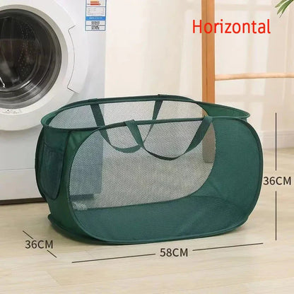 Panier À Linge - Pliable Pour Salle De Bain