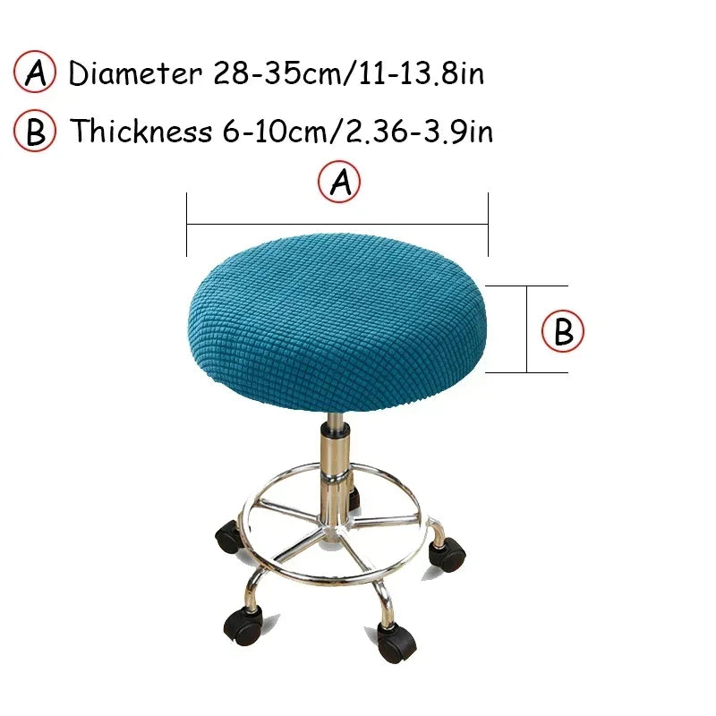 Housse de Chaise et Fauteuil Scandinave - Motif Feuille