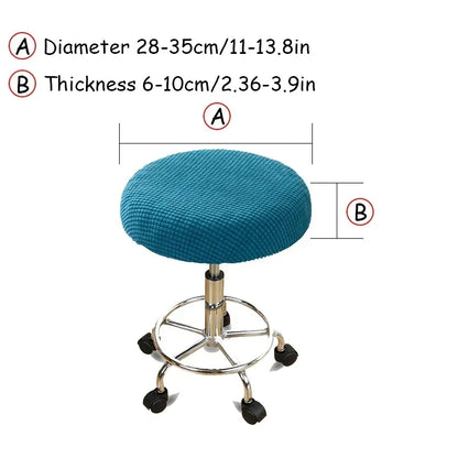 Housse de Chaise et Fauteuil Scandinave - Motif Feuille