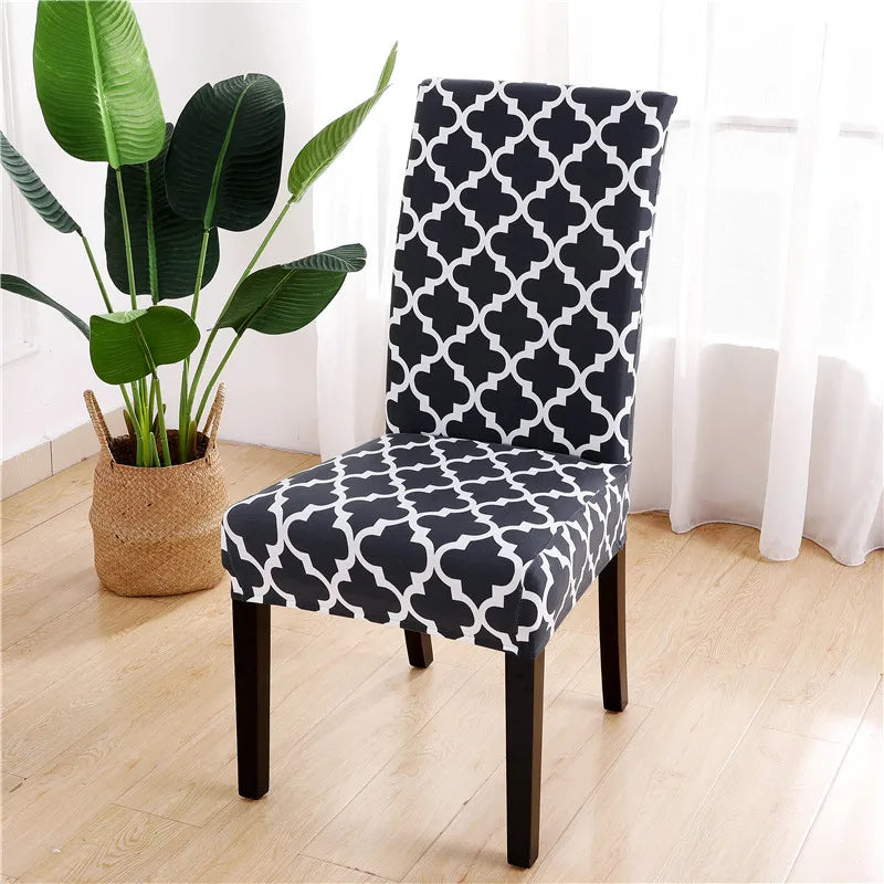 Housse de Chaise Extensible - Motif Imprimée
