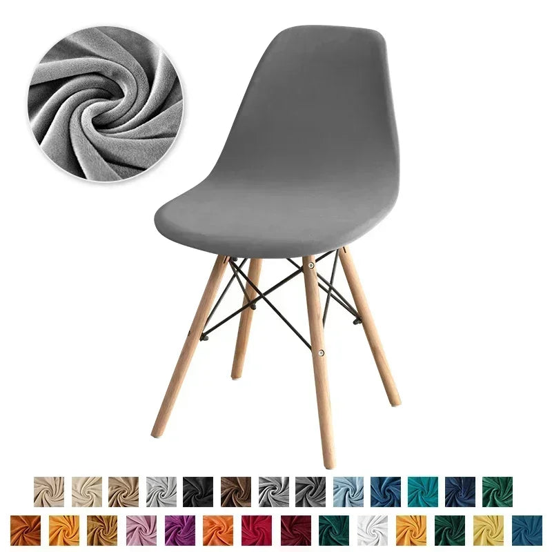 Housse de Chaise Scandinave - Velours