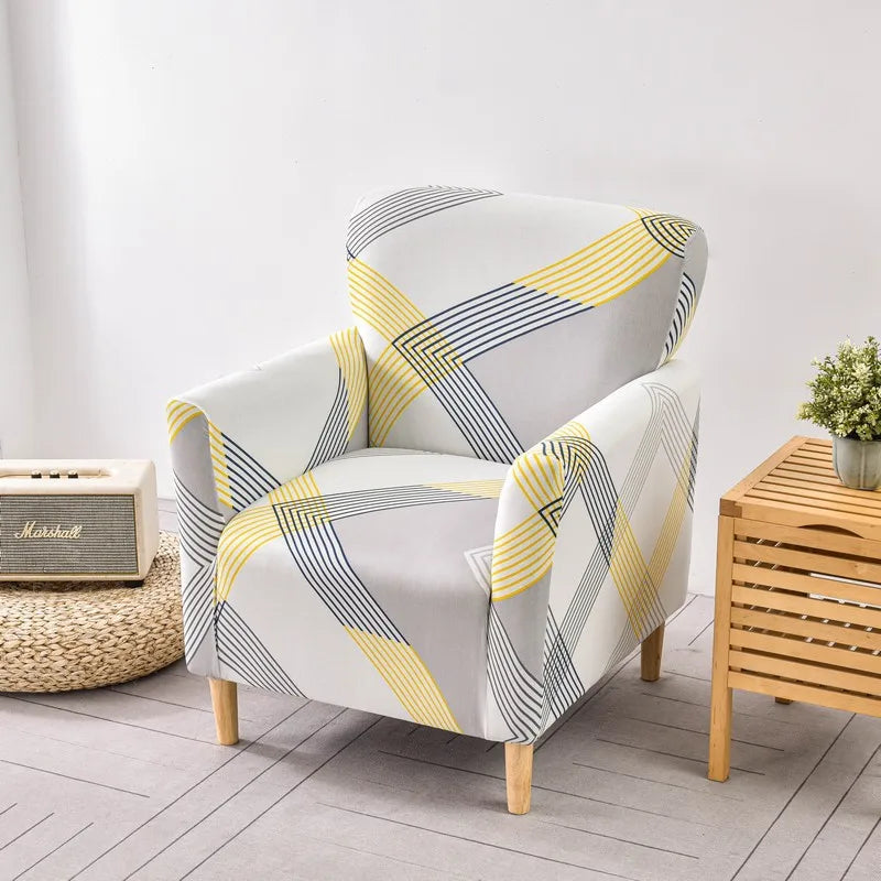 Housse de Fauteuil Motifs Imprimée