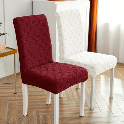 Housse de Chaise - Motif Tressé