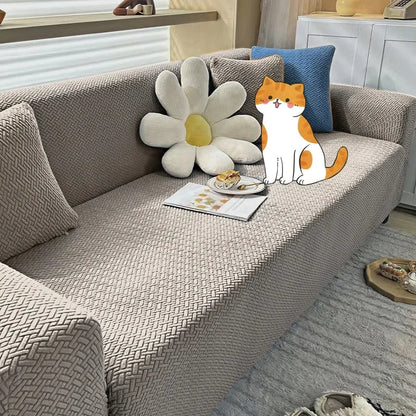 Housse Canapé Extensible - Motif Chevron