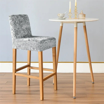 Housse de Tabouret - Velours Écrasé