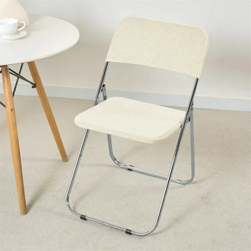 Housse Chaise Pliante - Couleur Unie