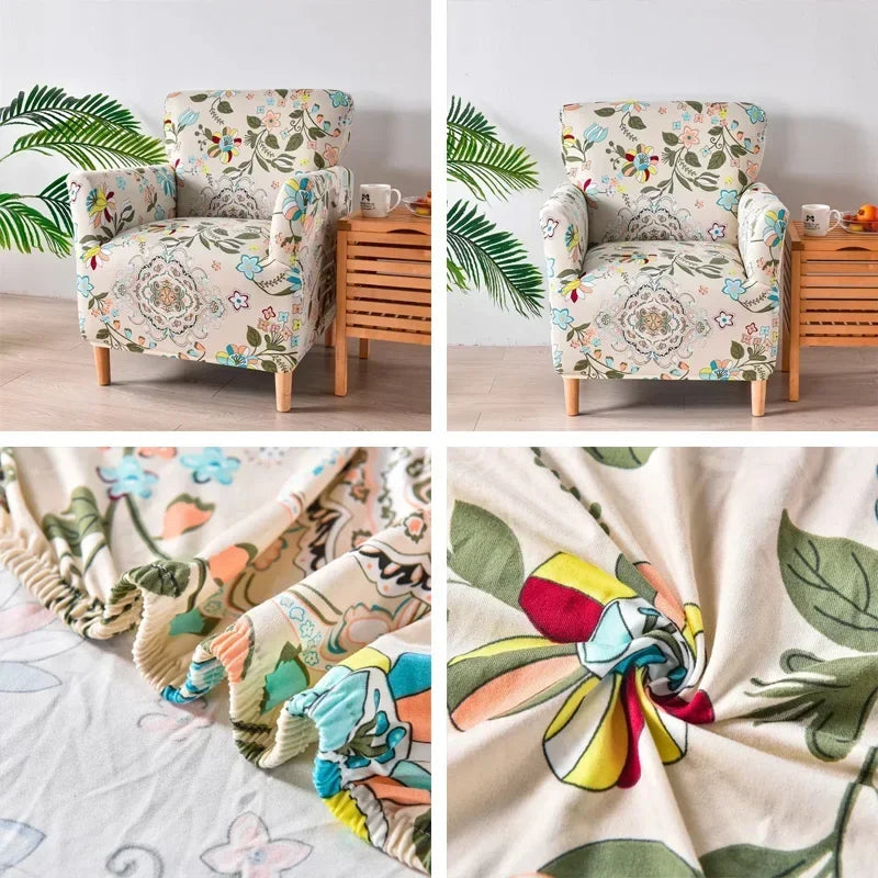 Housse De Fauteuil Club - Motifs Imprimée