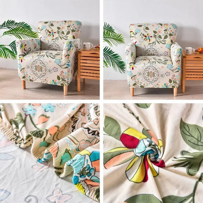 Housse De Fauteuil Club - Motifs Imprimée