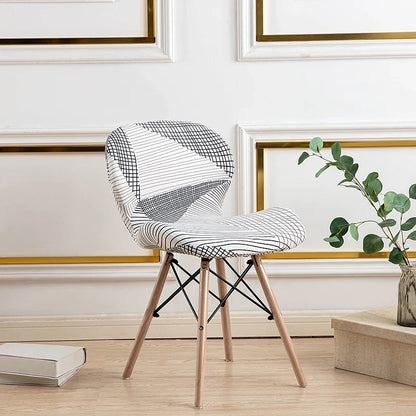 Housse Chaise Scandinave - Motif Imprimée