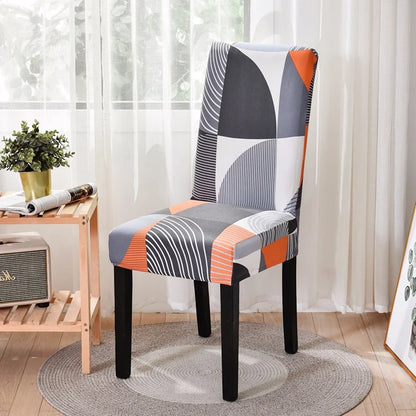 Housse de Chaise Extensible - Motif Imprimée
