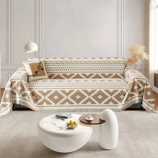 Plaid de Canapé - Motifs Géométrique