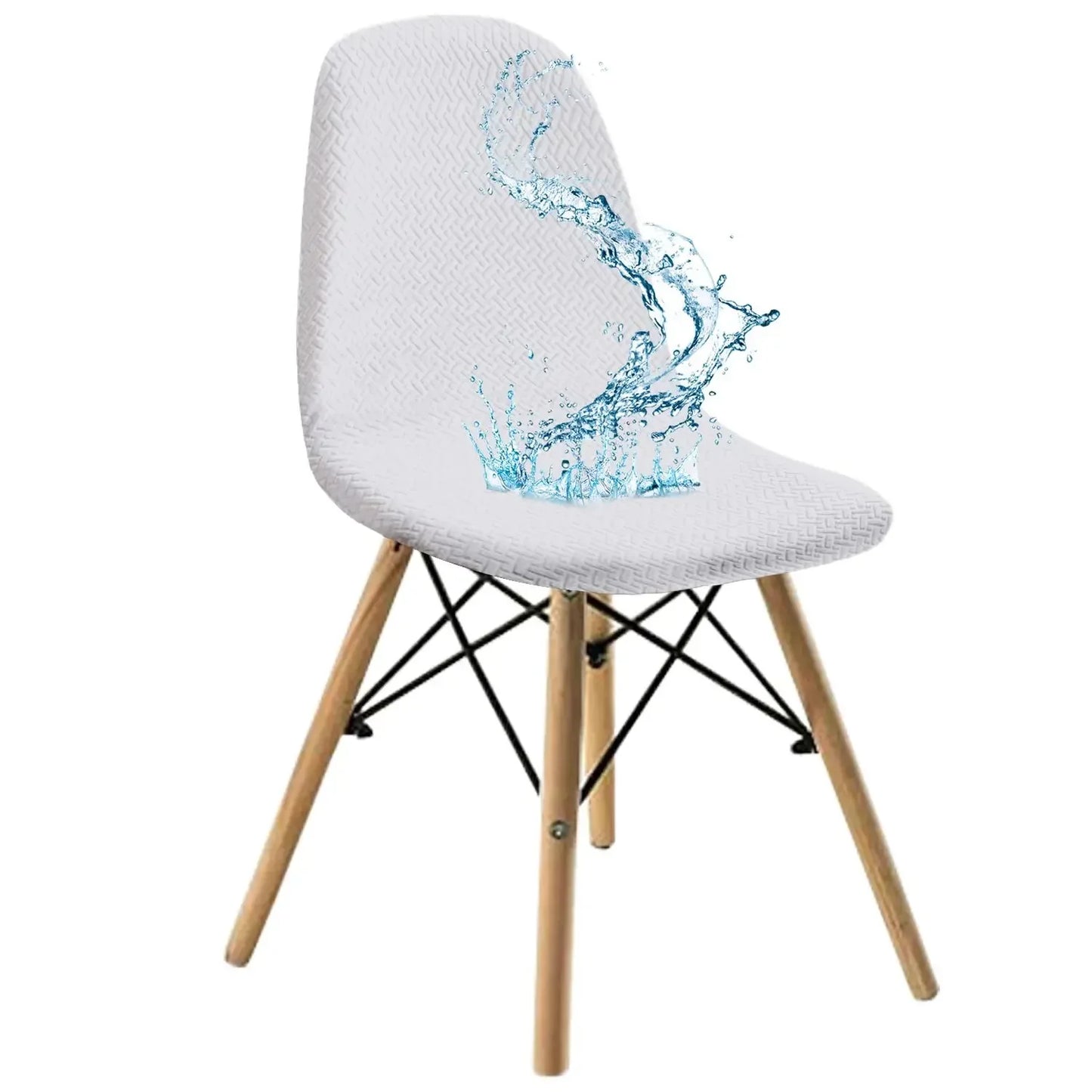 Housse Chaise Scandinave - Motif Chevrons