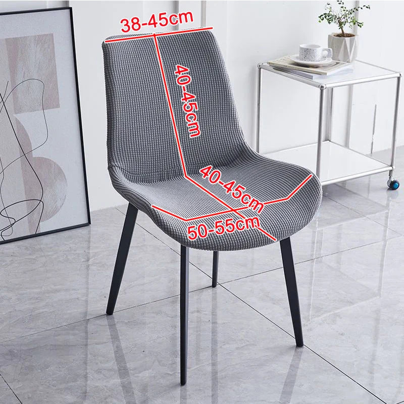 Housse Chaise Scandinave - Dossier Courbé