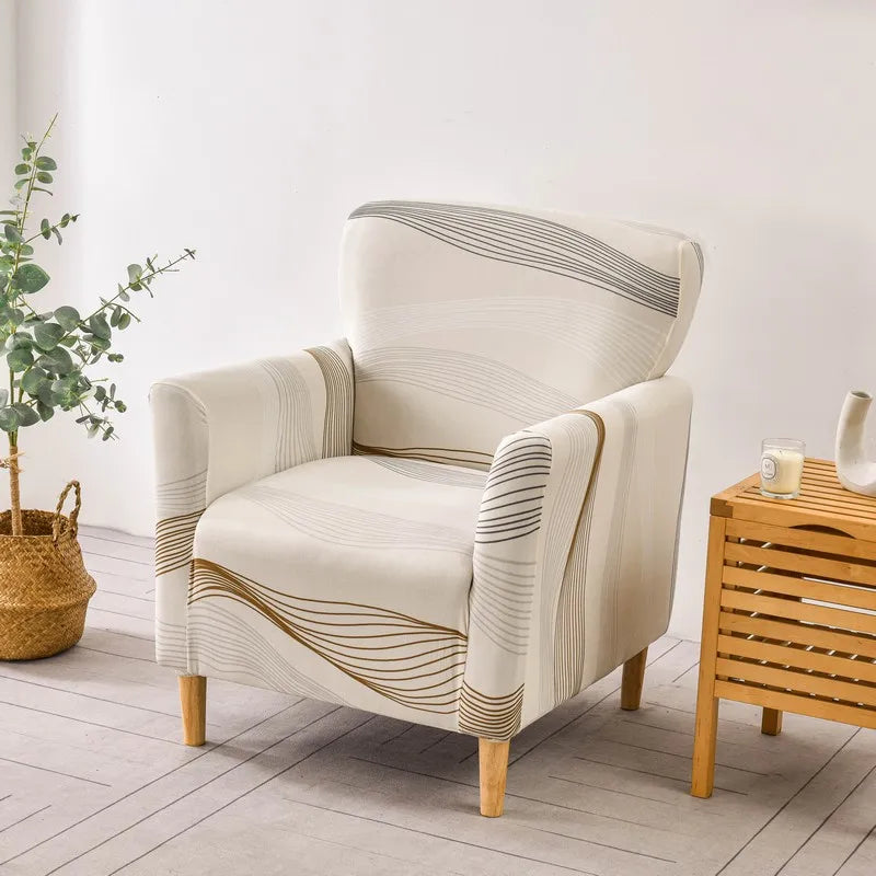Housse de Fauteuil Motifs Imprimée