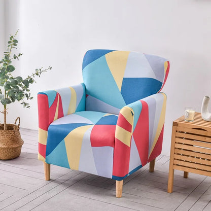 Housse Fauteuil Club - Motif Imprimée
