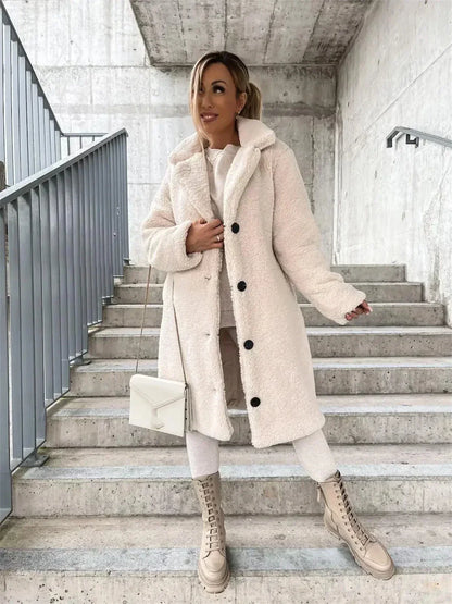 Monica - Manteau Teddy Élégant