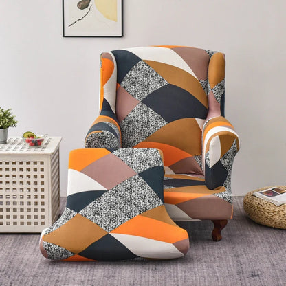 Housse Fauteuil Club - Motif Imprimée