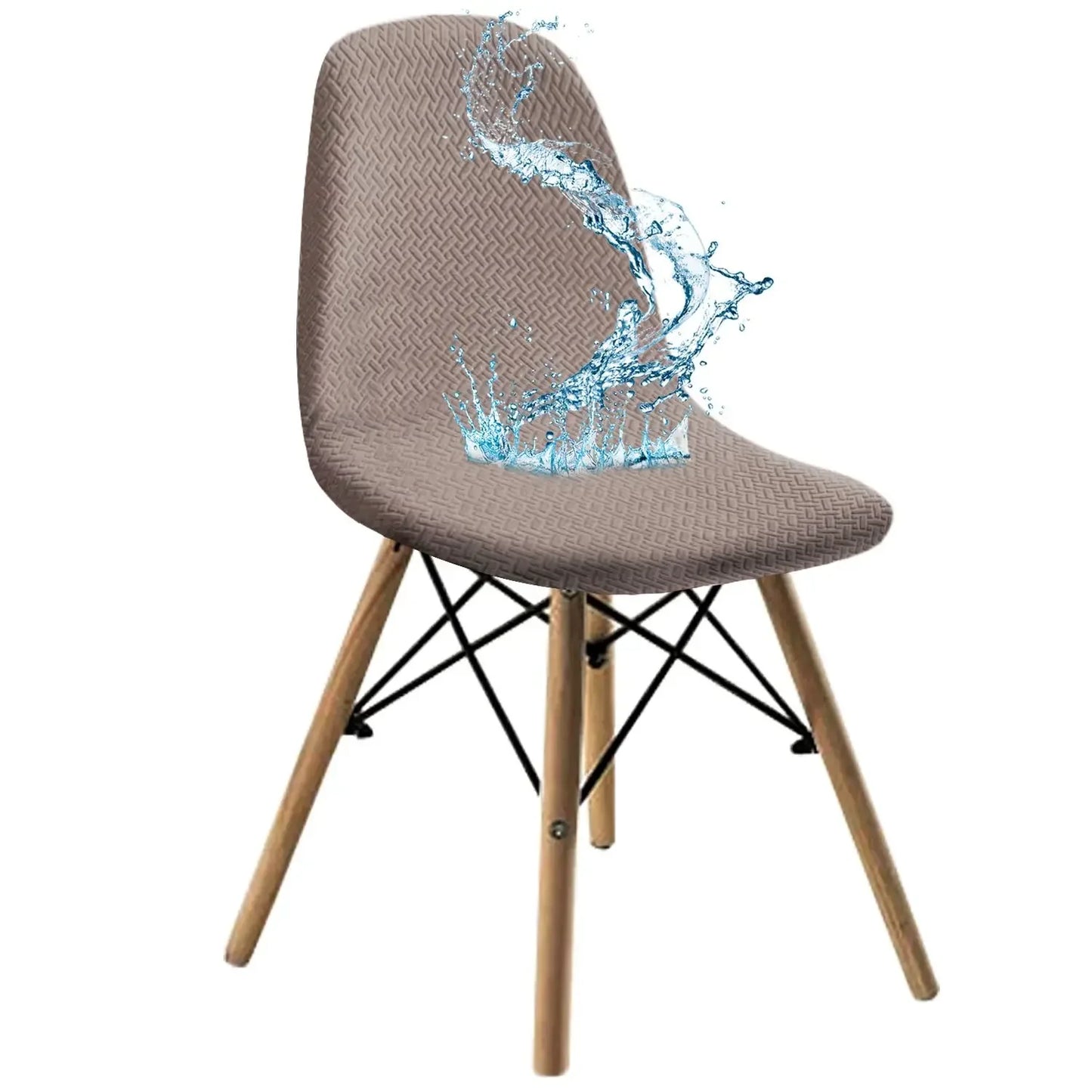 Housse Chaise Scandinave - Motif Chevrons