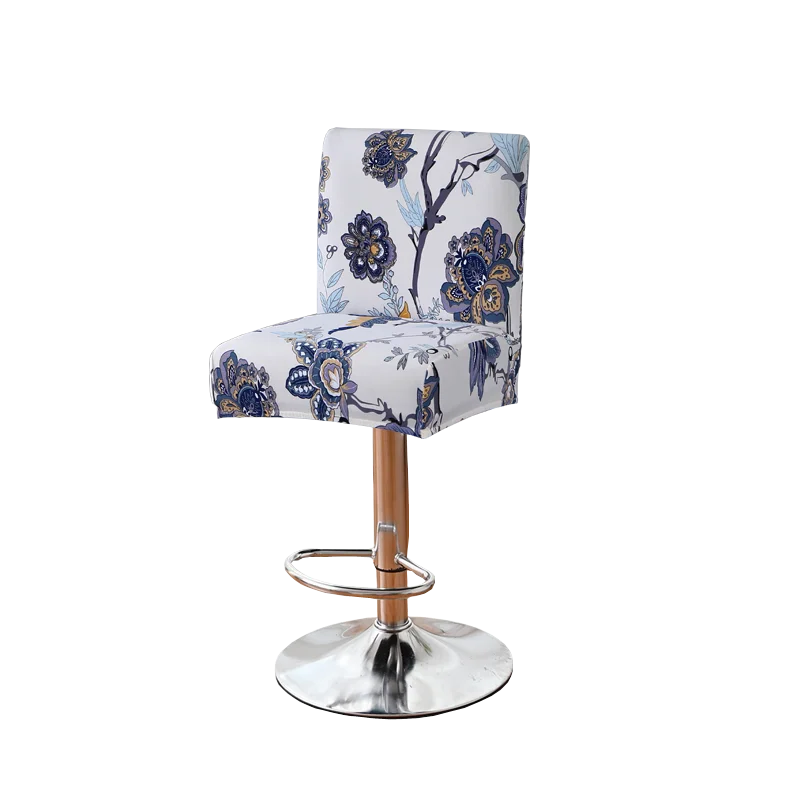 Housse de Tabouret Bar Motifs Imprimés