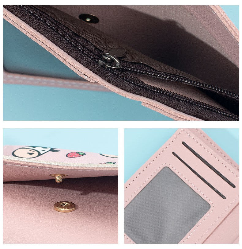 Petit portefeuille rigolo