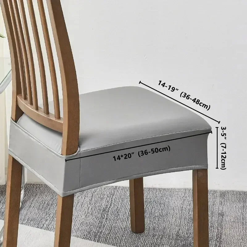 Housse Assise de Chaise - Velours Velouté