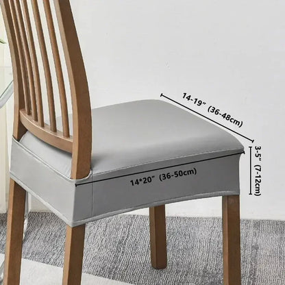 Housse Assise de Chaise - Velours Velouté