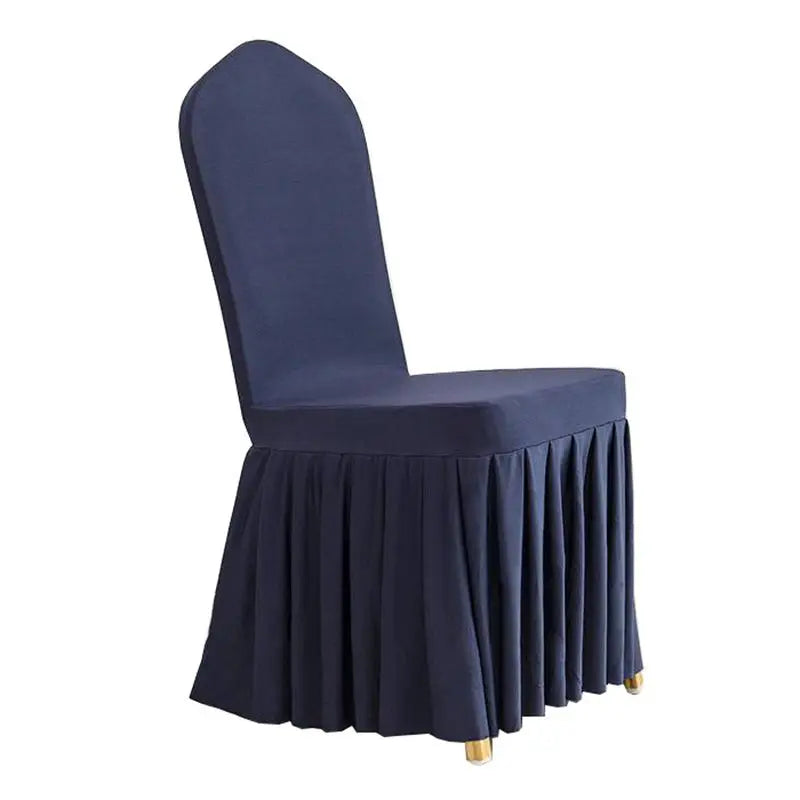 Housse de Chaise - Jupe - Couleur Unie - Mariage & Hôtel