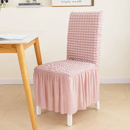 Housse Chaise Salle À Manger - Avec Jupe