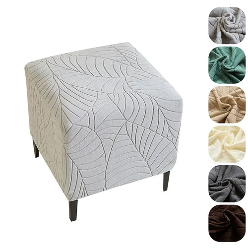 Housse de Pouf Velours - Couleur Unie