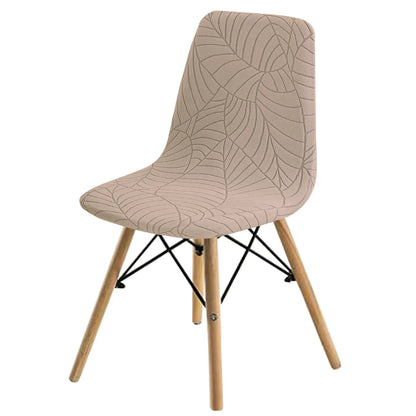 Housse de Chaise Scandinave - Motifs Feuilles