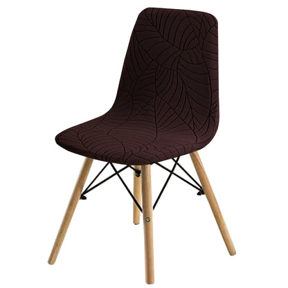 Housse de Chaise Scandinave - Motifs Feuilles